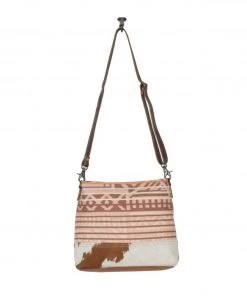 Myra Bag Striped Rug & Hairon Shoulder Bag ACCESSORIES